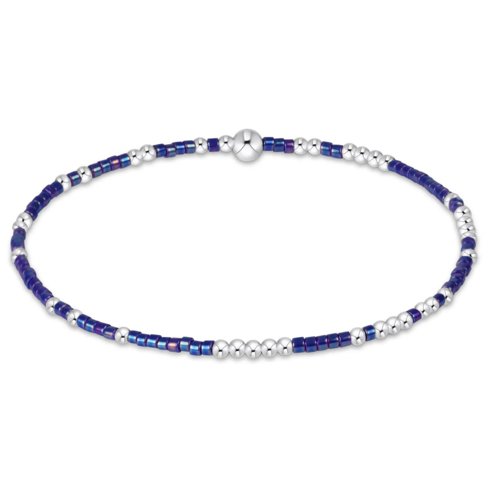 Enewton Hope Unwritten Sterling Bracelet - Blue Metallic