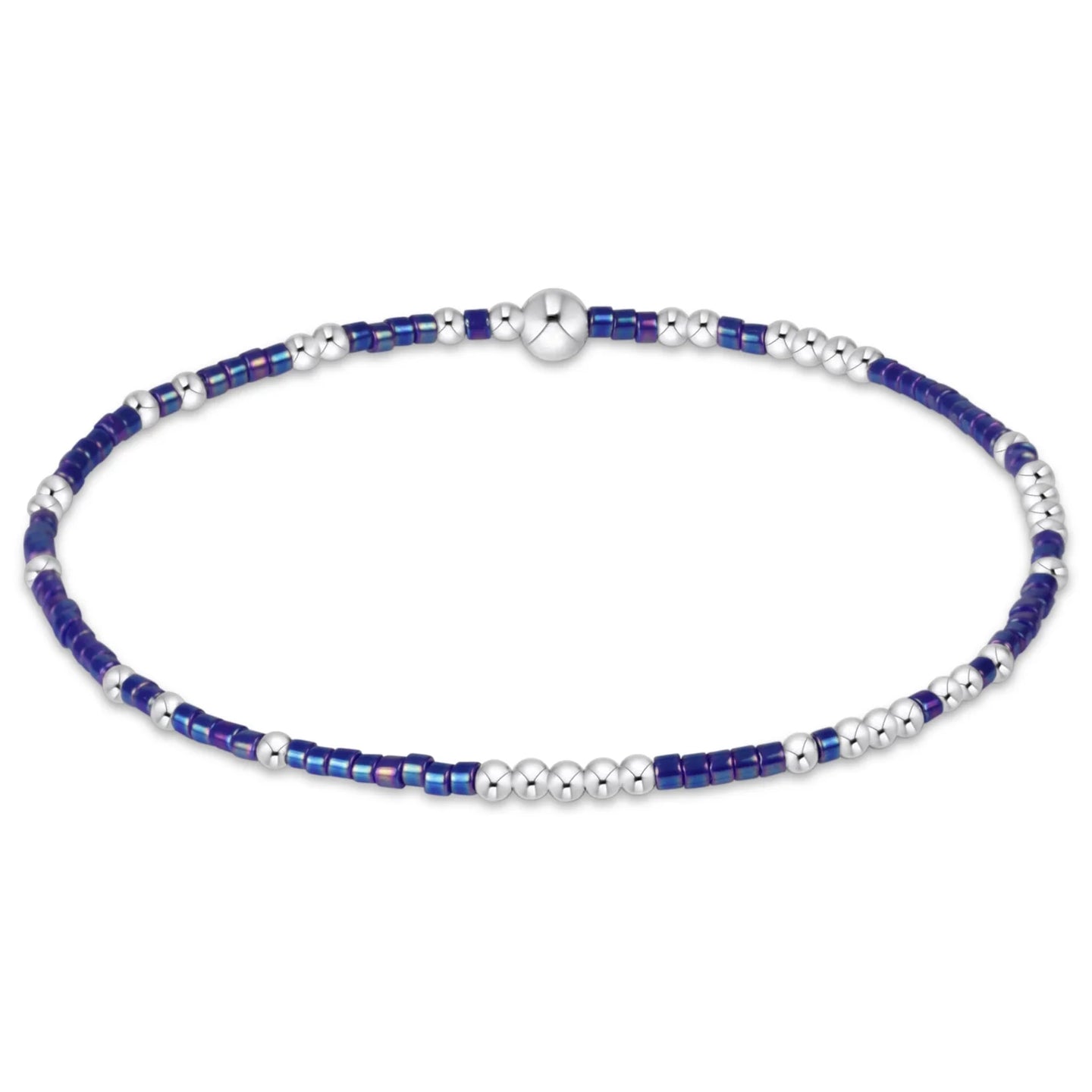 Enewton Hope Unwritten Sterling Bracelet - Blue Metallic