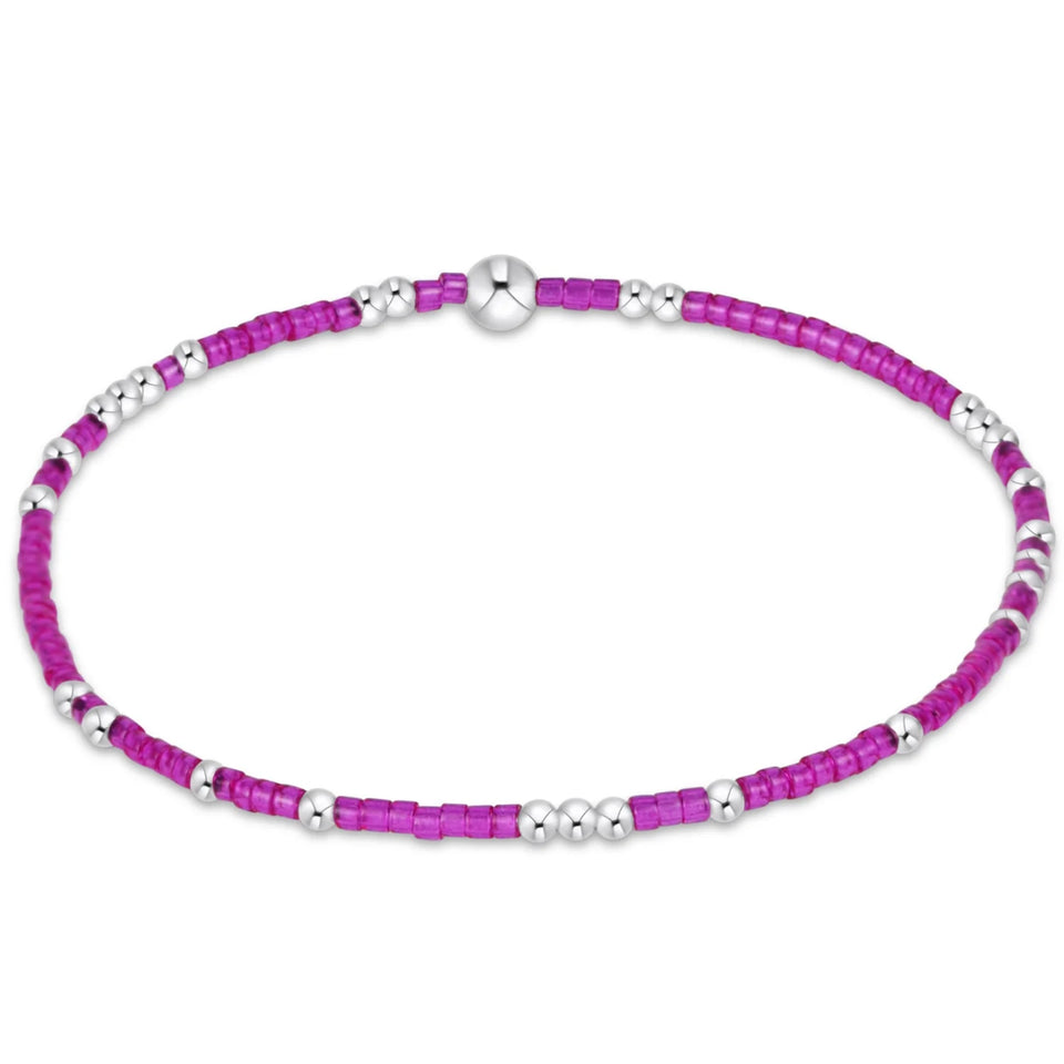 Enewton Hope Unwritten Sterling Bracelet - Fuchsia
