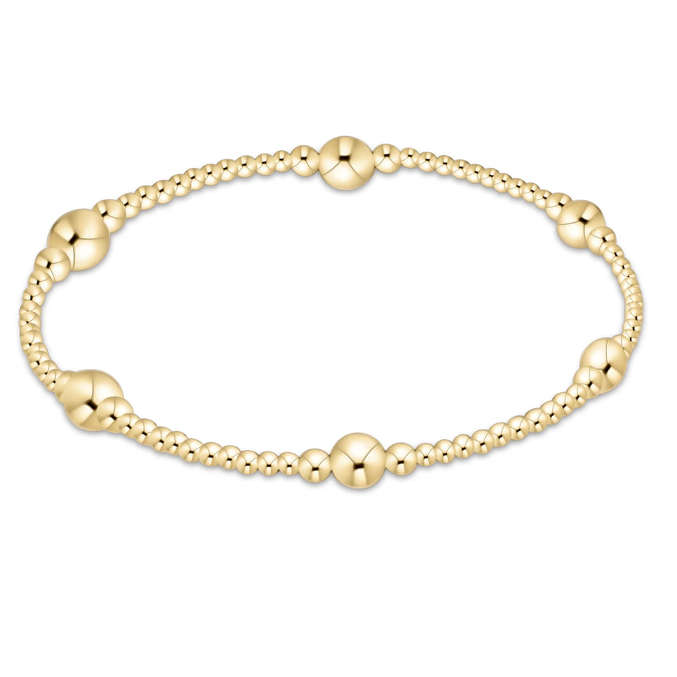 Enewton Purpose Gold 5mm Bracelet