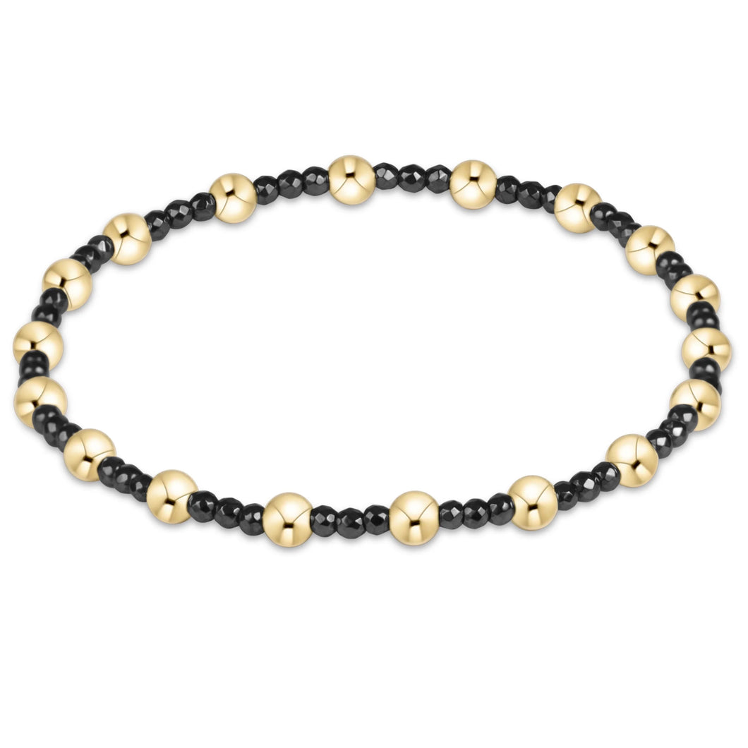 Enewton Sincerity Faceted Hematite 2mm Bracelet