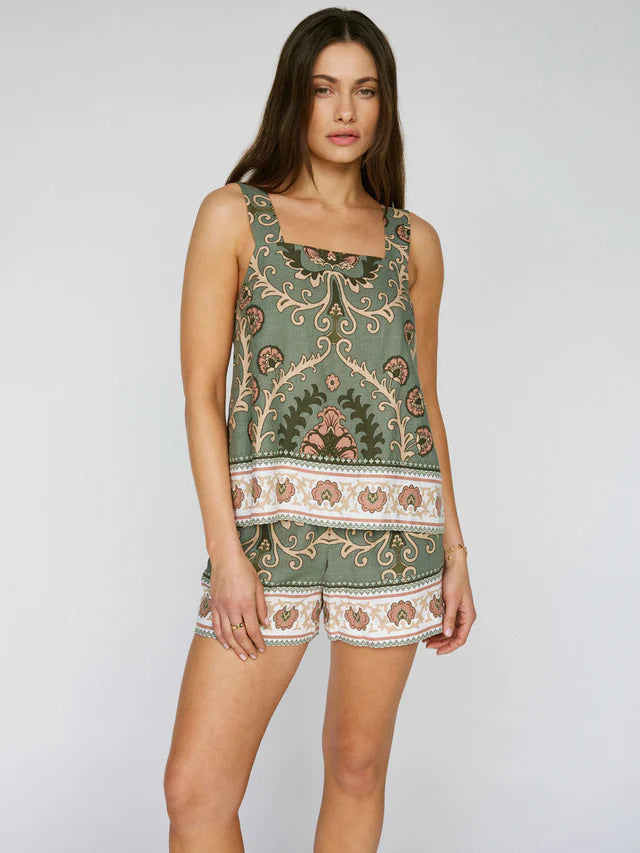 Sanctuary Button Back Cami