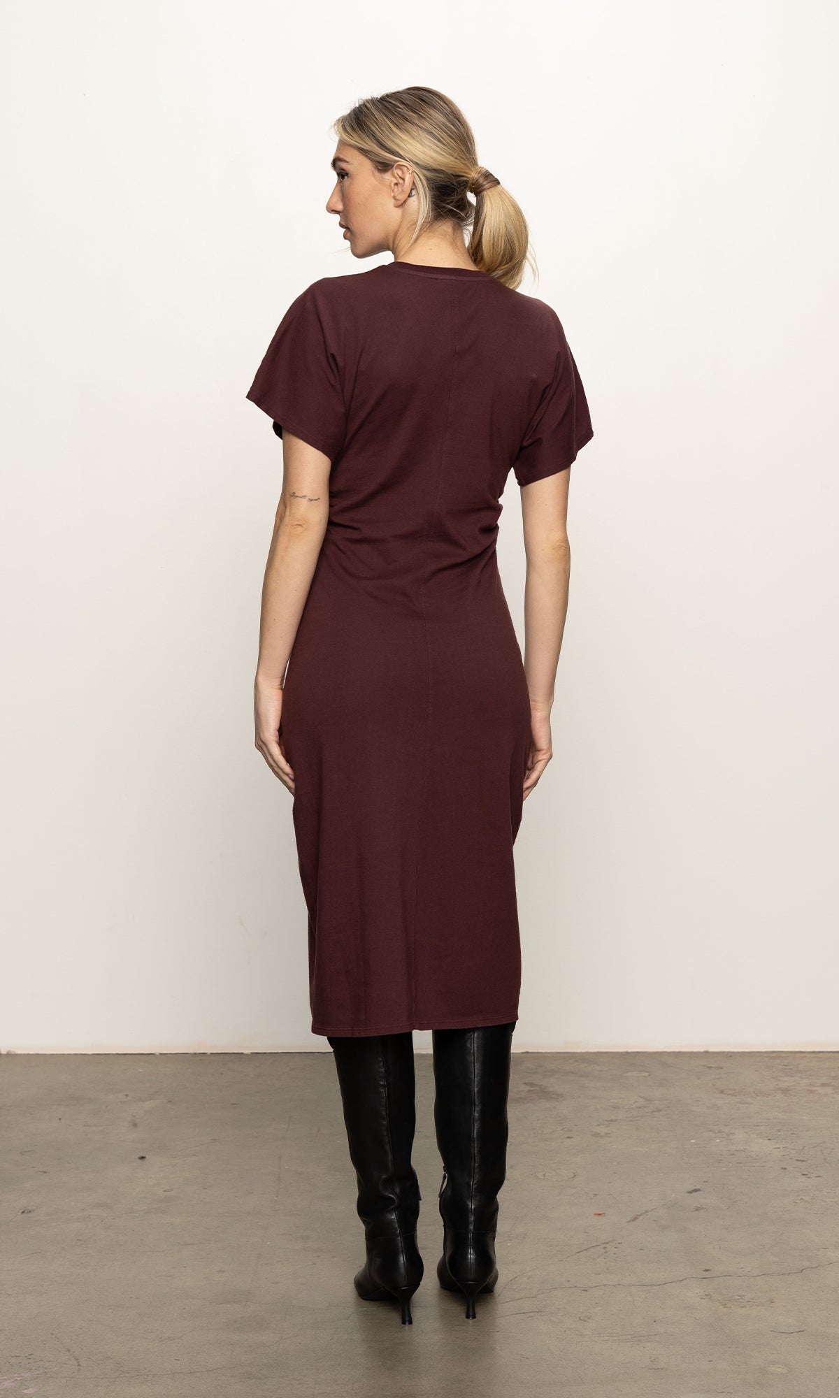 Sanctuary Cinched Waist T-Shirt Dress