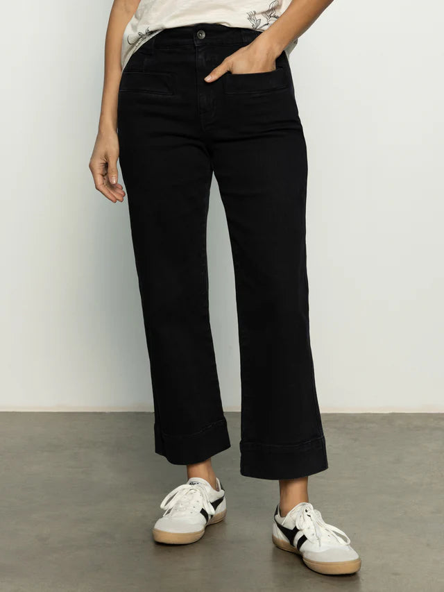 Sanctuary Voyage Black Crop Pant