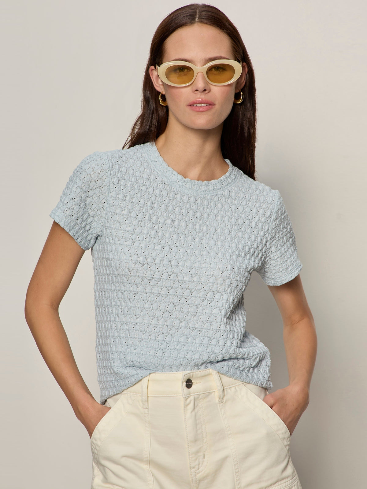 Sanctuary-Blue Aura Pucker Up Perfect Tee