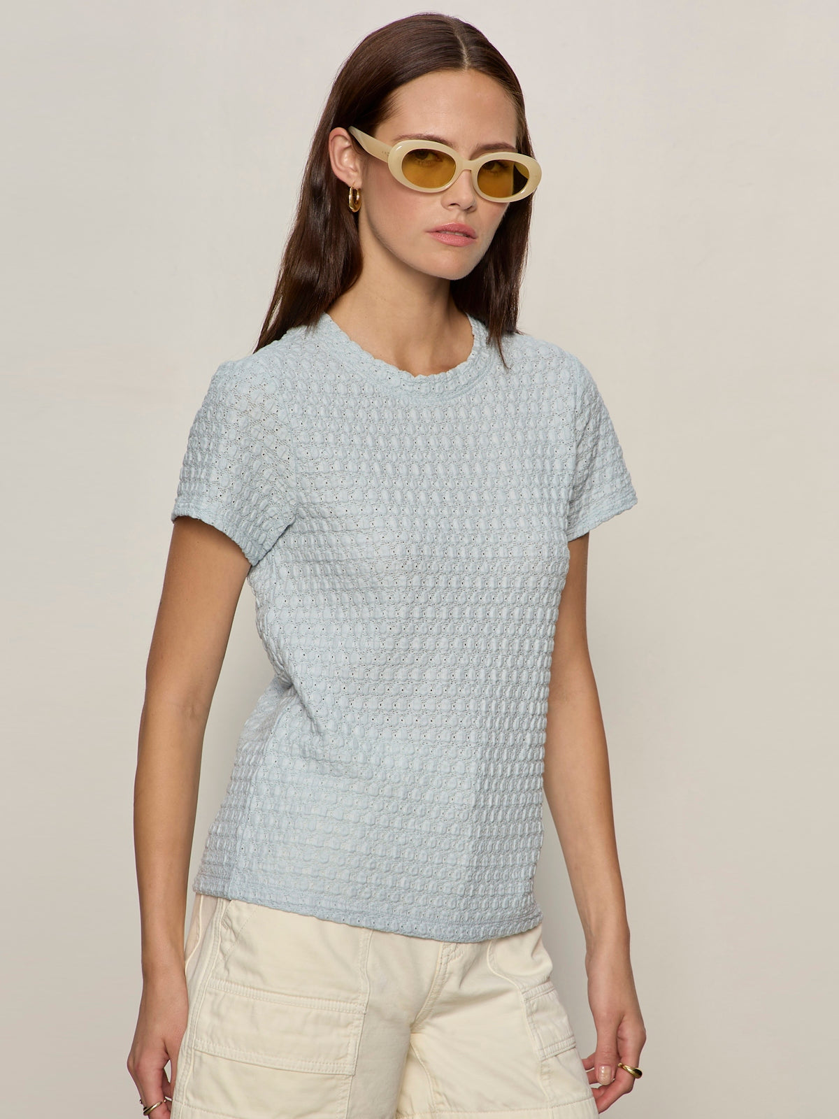 Sanctuary-Blue Aura Pucker Up Perfect Tee