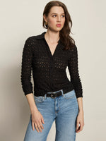 Sanctuary Dreamgirl Lace Button Up