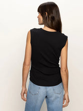 Sanctuary Black Ribbed Tank