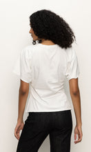 Shirred Waist Dolman Tee