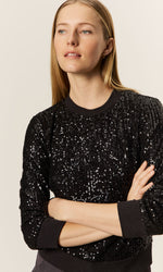 Sanctuary Relaxed Sparkle Popover Top