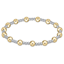 Enewton Classic Sincerity Pattern 5mm Bead Bracelet - Mixed Metal