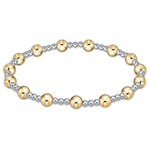 Enewton Classic Sincerity Pattern 5mm Bead Bracelet - Mixed Metal
