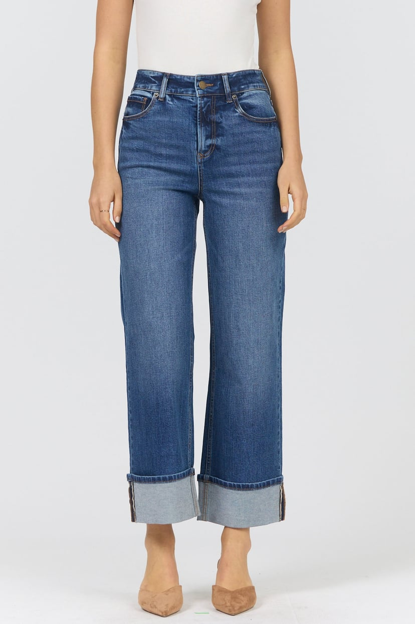 Simulated alt text for Holly French Jeans for bella-jules-fashion-boutique.myshopify.com. You are an expert SEO agent. You will generate an ALT text for this image. <Product_Context> Only use the following explicitly enabled Shopify catalog context: ...