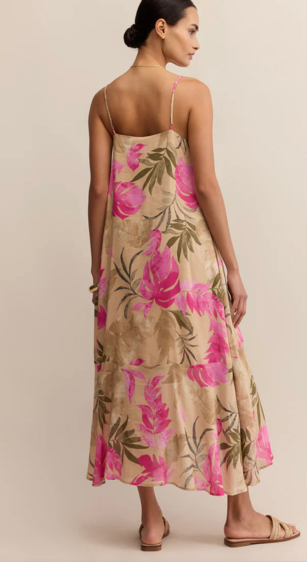 Z Supply Benson Ula Tropical Midi Dress