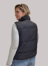 Black Puffer Vest