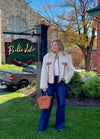 Cream Faux Fur Coat