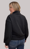 Half-Zip Fleece Lined Sweatshirt