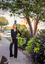 Joseph Ribkoff Black Wide Leg Jumpsuit