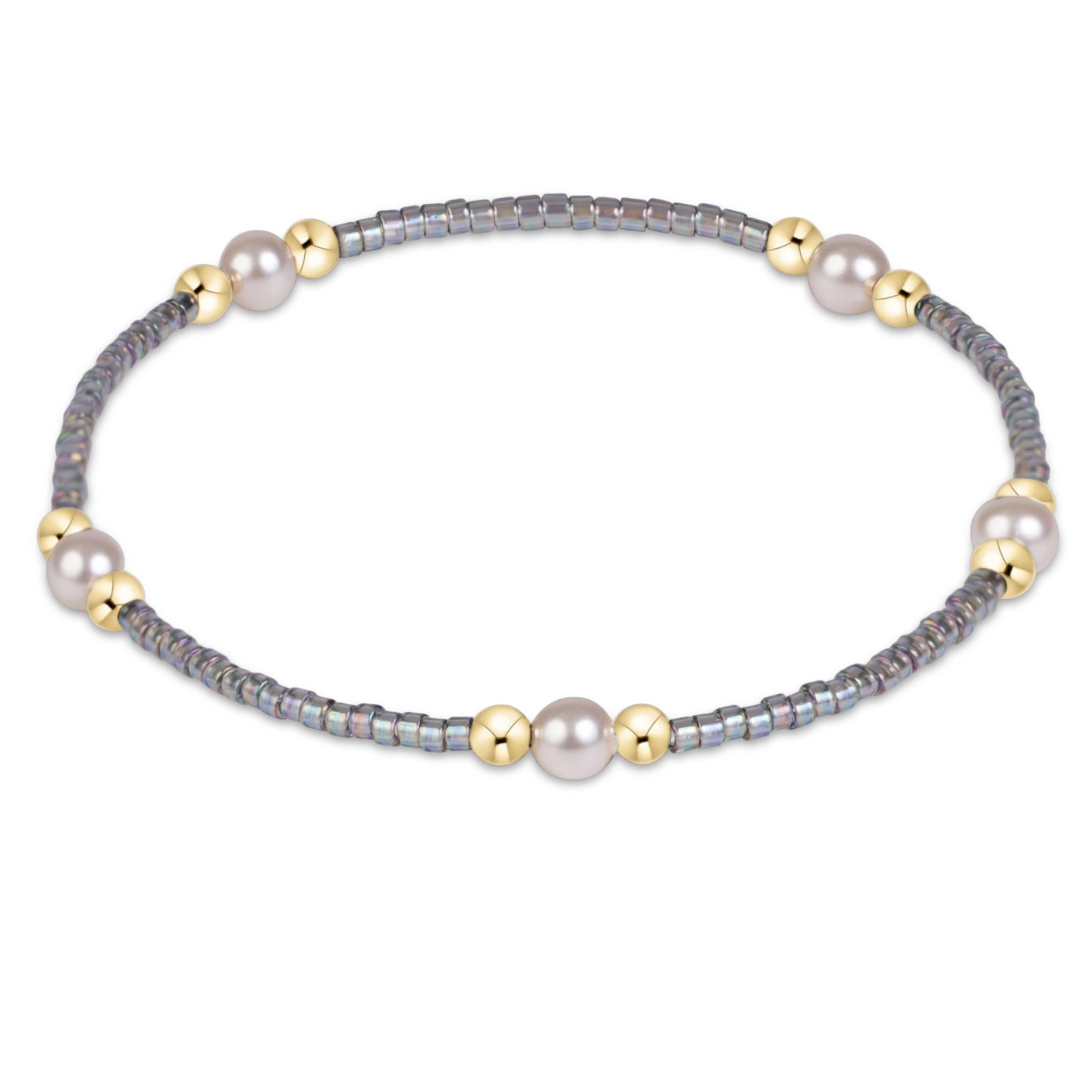 Enewton Hope Purpose Pearl Bracelet in Morning Mist