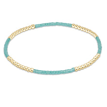 Delicate bracelet featuring gold and sea glass beads in a minimalist design by Enewton, Hope Blissful Bracelet - Sea Glass
