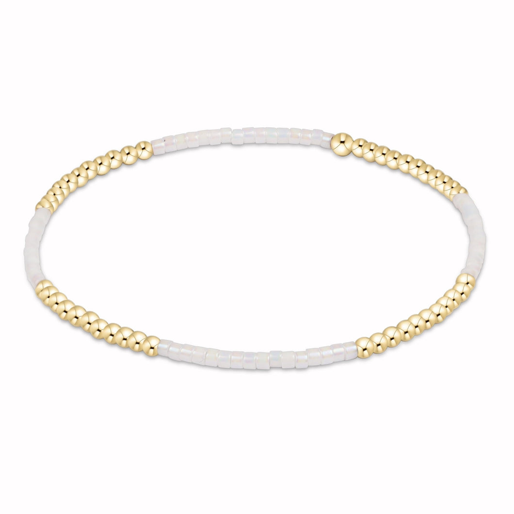 Enewton Hope Blissful Bracelet - Silky White