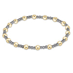 Enewton Sincerity Silver Faceted Hematite 2mm Bracelet