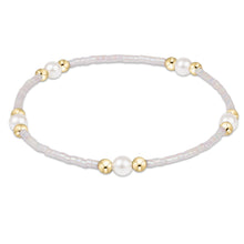 Hope Purpose Pearl Bracelet - Silky White
