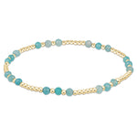 Joy Gem 3mm Bracelet - Amazonite