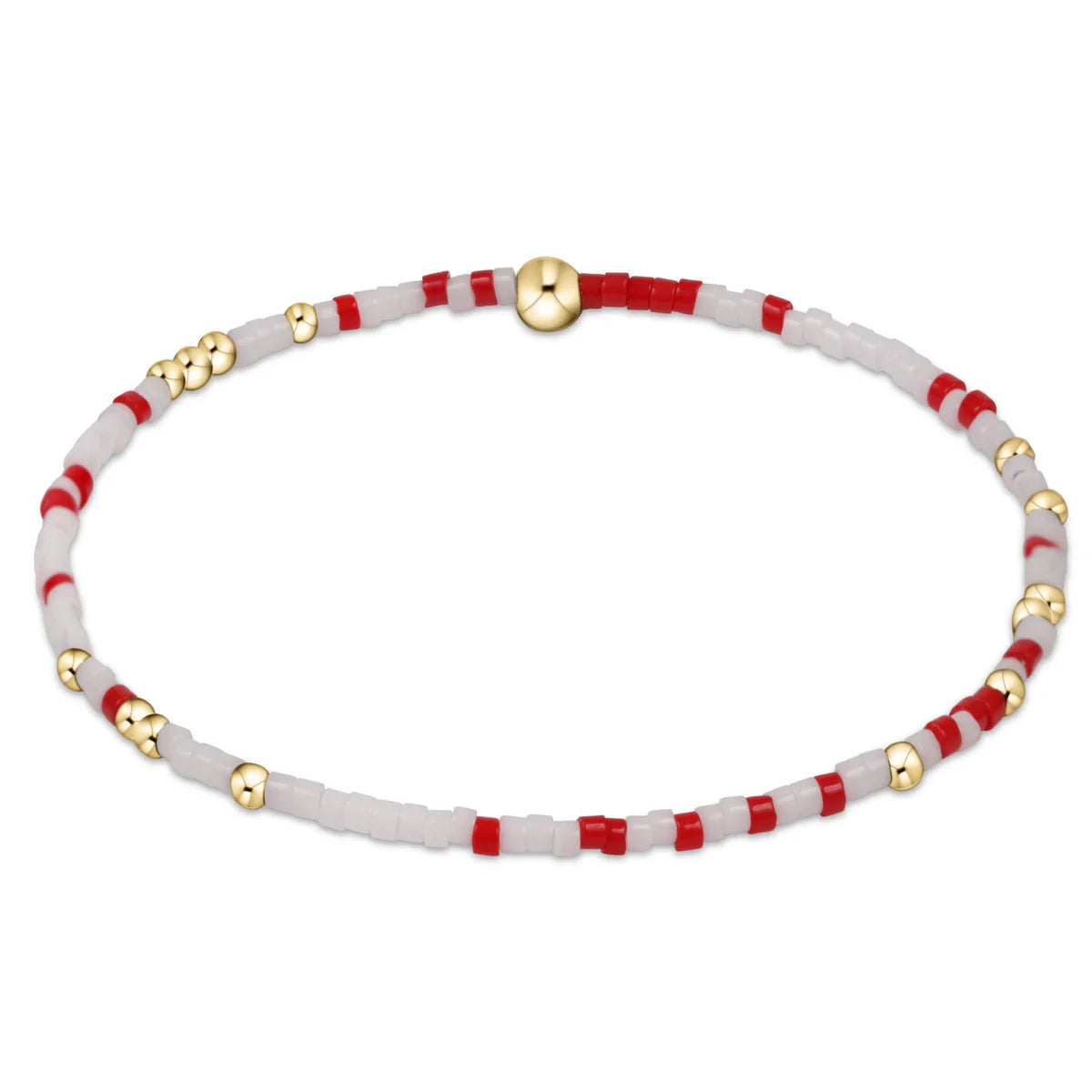 Enewton Gameday Hope Unwritten Bracelet - Bright Red-White