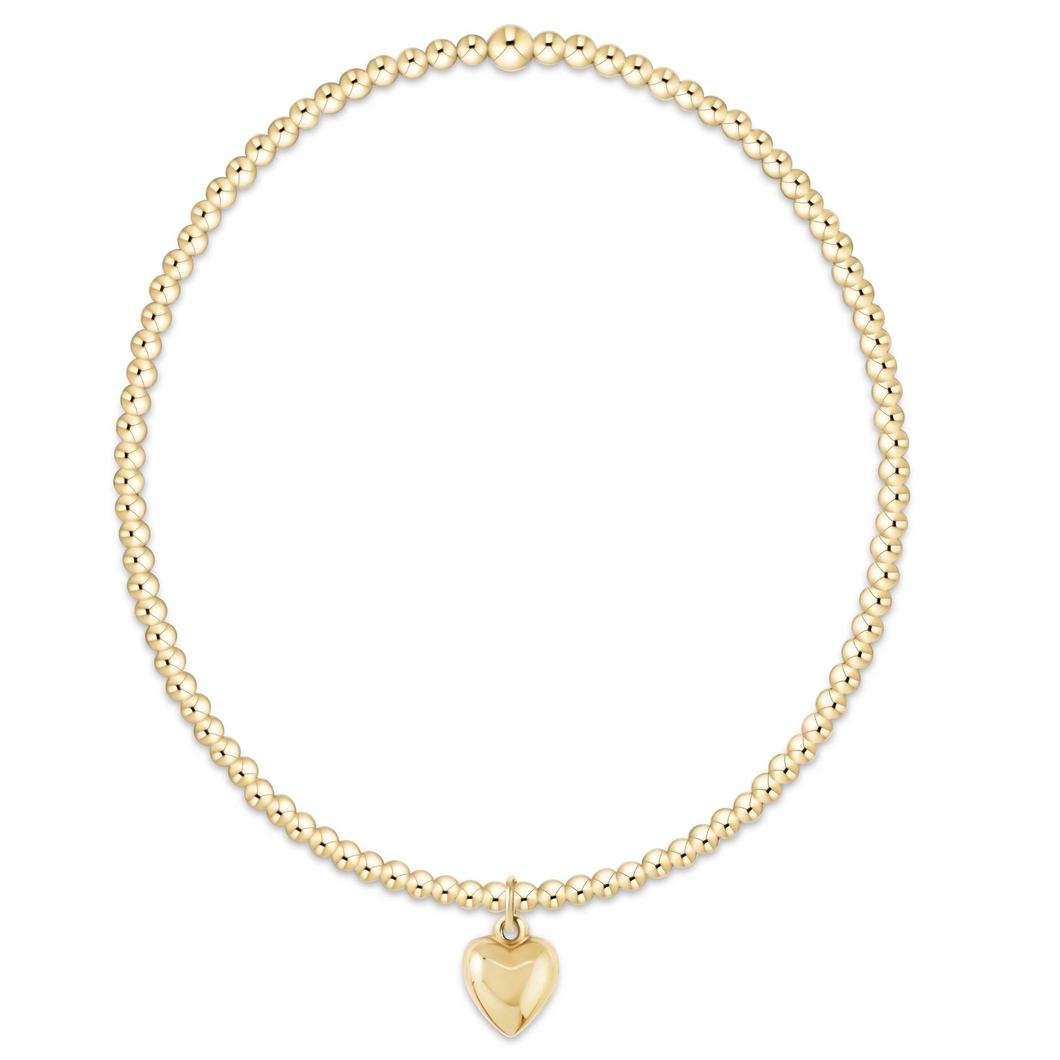 Enewton Classic Gold 2mm Bracelet - Love Plush Small Gold