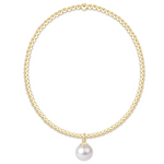 Enewton Classic Gold 2mm Bracelet - Classic Pearl 8mm Charm