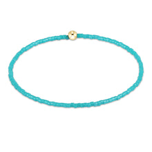 Hope Classic Bracelet - Turquoise by Enewton featuring delicate turquoise beads and a small gold accent bead