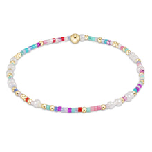 Extends Hope Unwritten Bracelet - Party Foul by Enewton with colorful beads and delicate gold accents on white background