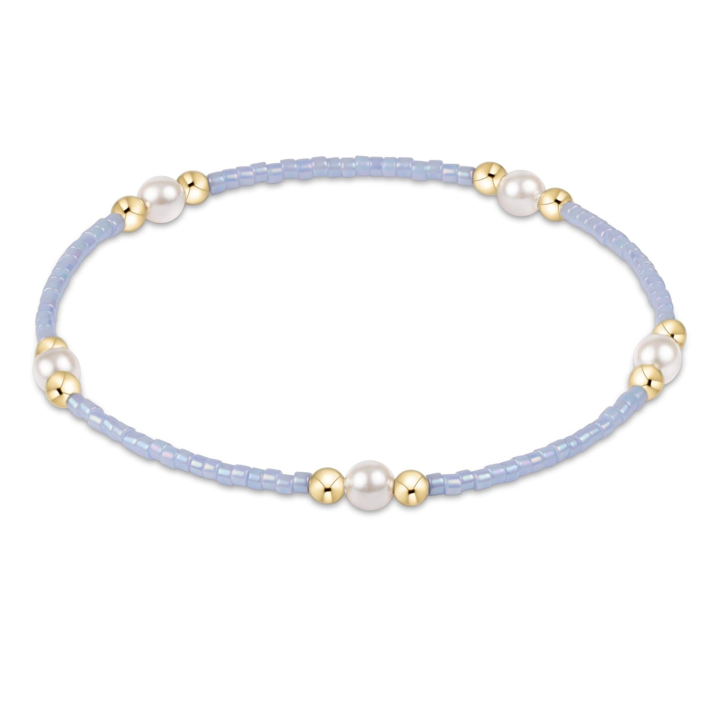 Hope Purpose Pearl Bracelet - Ocean Mist
