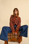 Rust Knitted Sweater