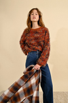 Rust Knitted Sweater