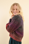 Tie-Dye Knitted Cardigan