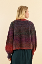 Tie-Dye Knitted Cardigan