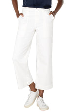 Liverpool Stride Hi-rise Wide Leg Crop