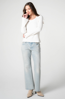 Liverpool Dakota Low Rise Loose Flare Jeans