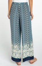 Back view of Liverpool Nomad Ikat Print Pull-on Palazzo Pant 2
