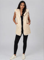 Love Token Shirley Cream Reversible Vest