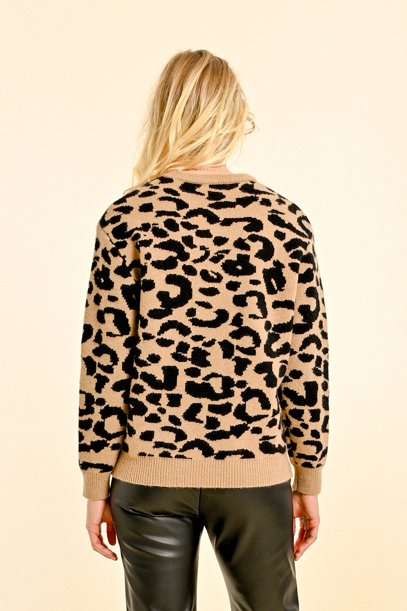 Animal Pattern Sweater