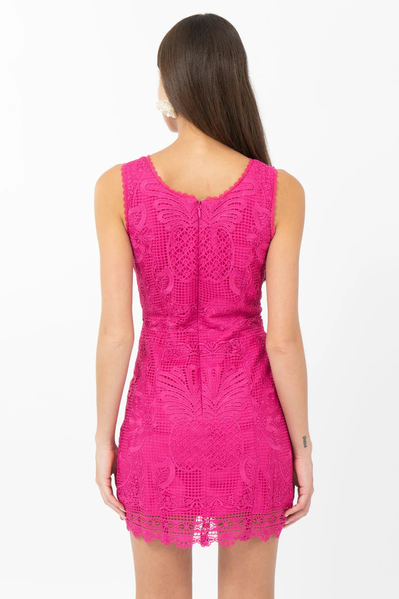 Maritza 3D Lace Fit and Flare cocktail dresses Adelyn Rae