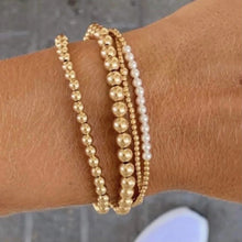 Enewton Gold Bliss 2mm Bead Bracelet - Pearl