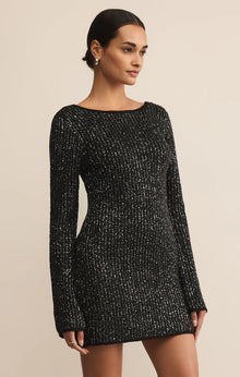 Z Supply La Marca Sequin Mini Dress