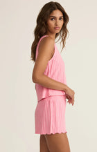 Z Supply Passion Fruit Rib Sloane Tank