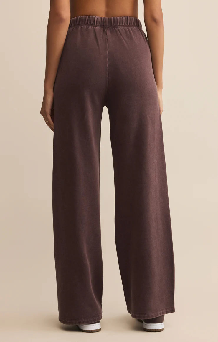 Z Supply Chocolate Cherry Hunter Knit Pant