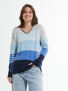 Navy Stripe Sweater