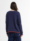 Color Trim Sweater